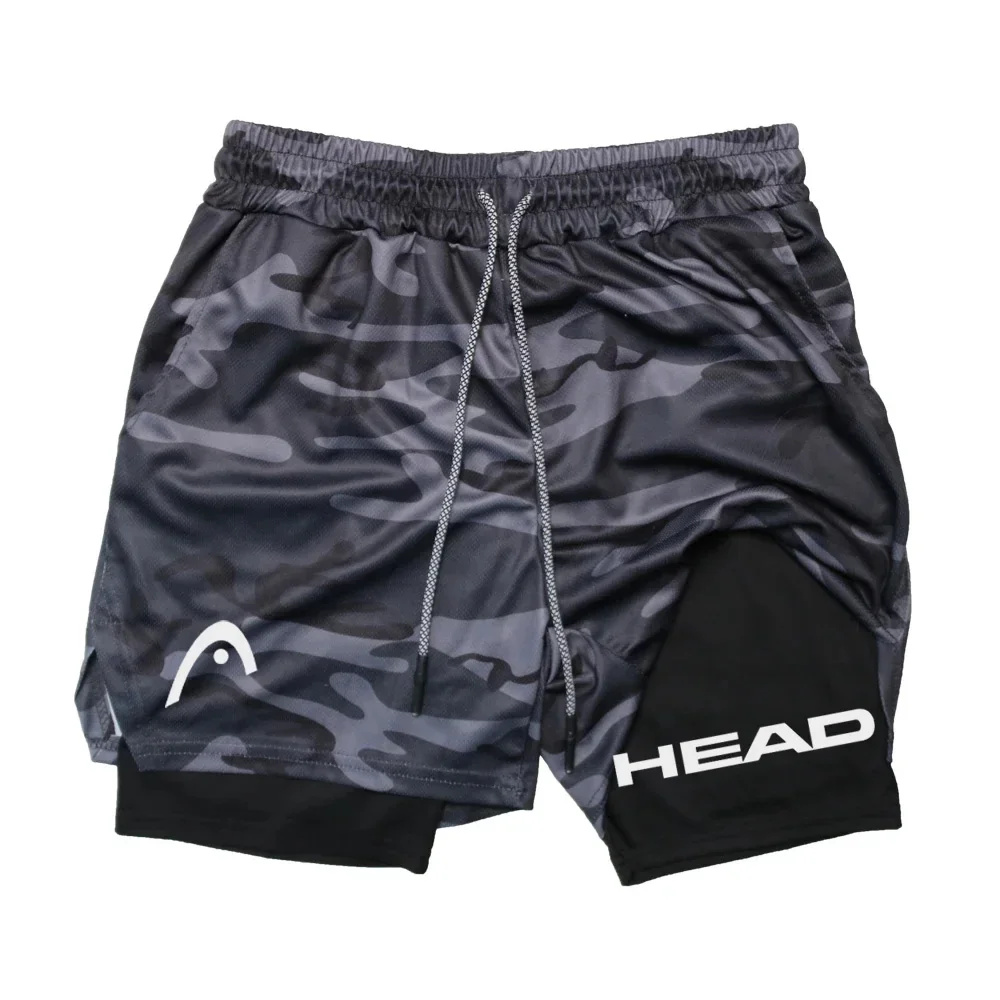 Berserker Anime Running Shorts Men's, Gym Training, Quick Drying, Training, Running, Double Layer, 2 in 1, Summer, New, 2025