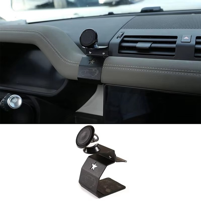 Para Land Rover Defender 110 2020 2021 2022-2025 consola central tablero ventilación soporte para teléfono móvil accesorios para coche