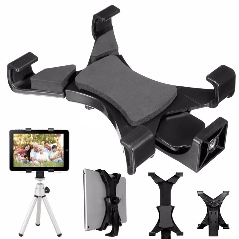 Uniwersalny zacisk do statywu do tabletu z adapterem gwintowym 1/4 "do iPad 2/3/4/Air/Air2/mini do uchwytu na telefon z tabletem Galaxy