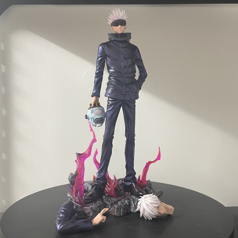 Jujutsu Kaisen Gojo Satoru 33 см стоящее положение Lx аниме фигурка модель статуя коллекция украшение для рабочего стола орнамент игрушка подарки
