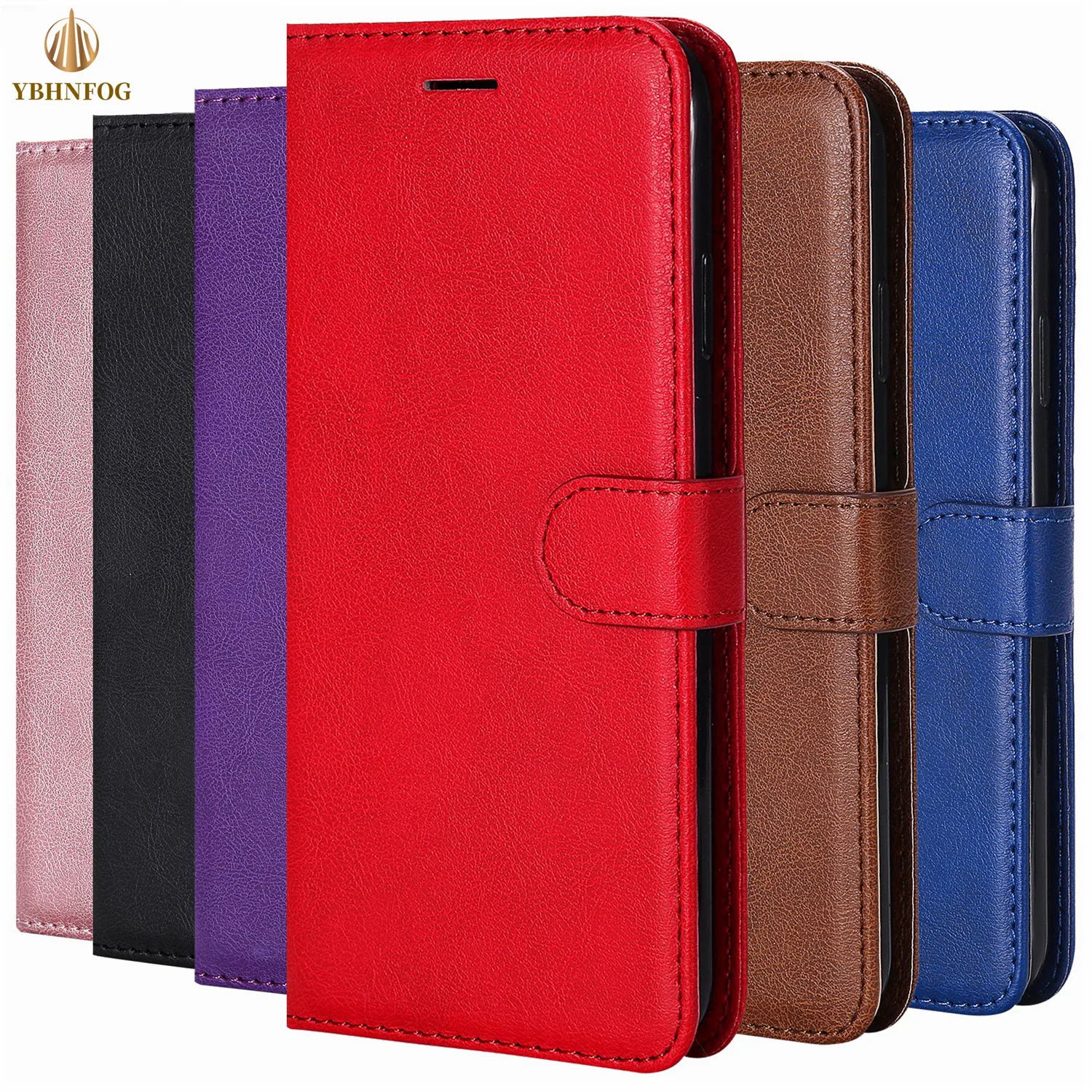 Skórzane etui na telefon z portfelem do Moto Edge 20 Lite 30 40 50 Neo 60 Fusion Holder Card Flip Stand Cover For Moto Edge X30 Bag Coque