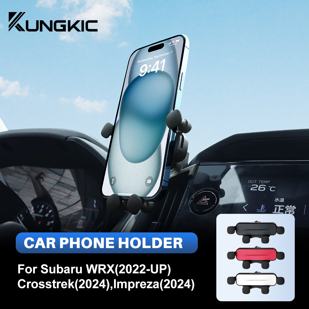 RHD LHD Car Phone Holder For Subaru Crosstrek 2024 For Impreza 2024 Gravity Mobile Support Telephone Stand Bracket Clip Mount