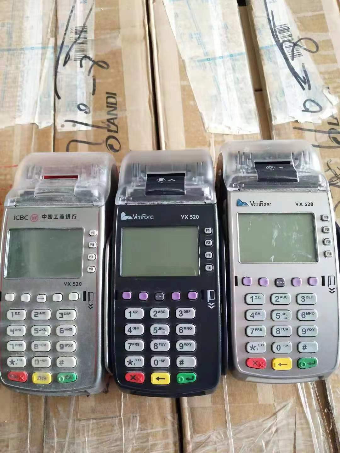 Terminal de pago VX520 GPRS usado, máquinas pos, Verifone, dispositivo POS móvil