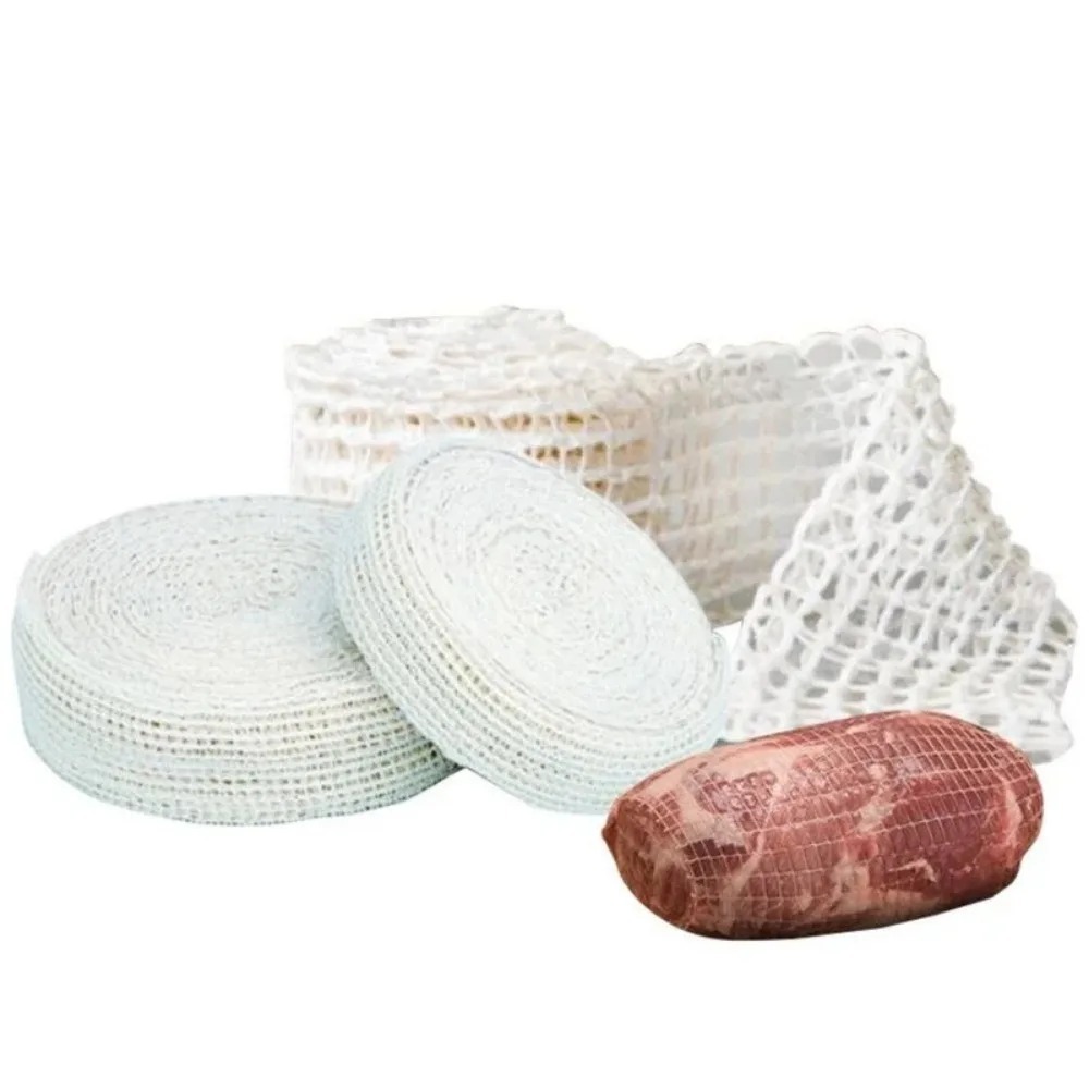 3-meter cotton meat net, ham sausage net, slaughter rope, sausage roll, meat cooking tool, hot dog sausage, sausage casing packa