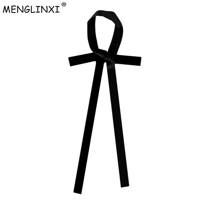 120cm x 2.5cm lenço de seda de cor sólida moda marca saco cachecol para mulheres cabeça lenço magro alça longa saco cachecóis envoltórios