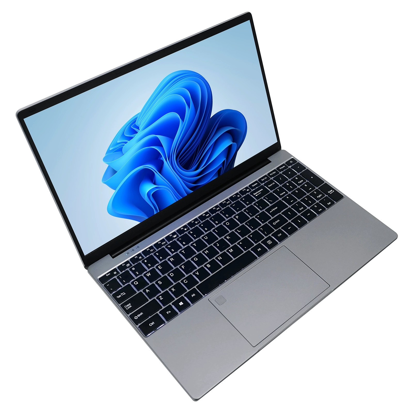Laptop portátil de 15,6" com tela IPS, 16 GB de RAM, alimentado por Intel Celeron N5095 de 11a geração, Windows 10/11 Pro