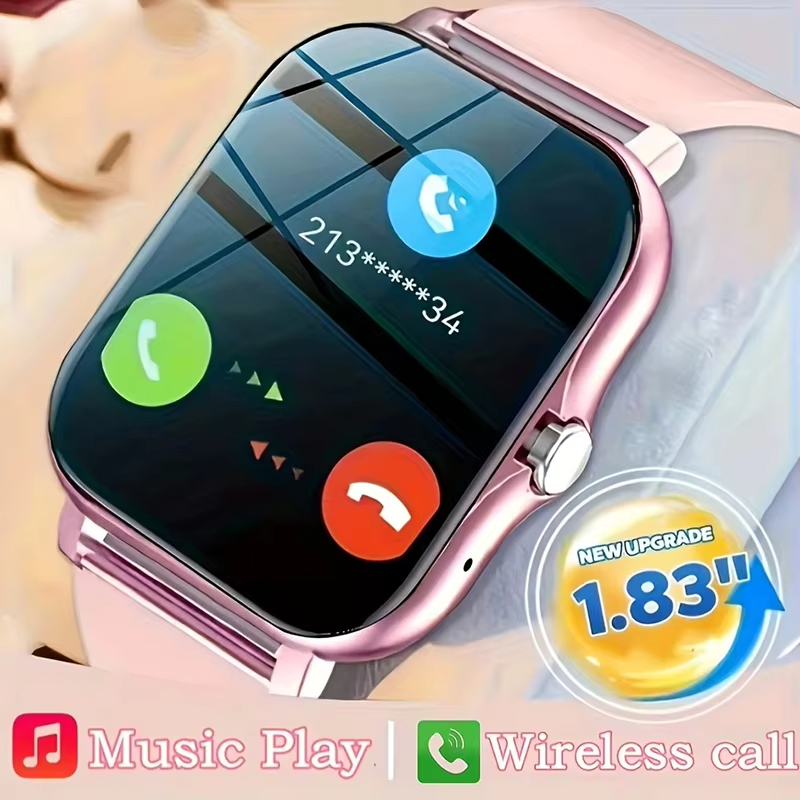 KESHUYOU 2025 nowy inteligentny zegarek Bluetooth rozmowa tlen we krwi/Monitor ciśnienia krwi inteligentny zegarek dla kobiet mężczyzn prezent świąteczny