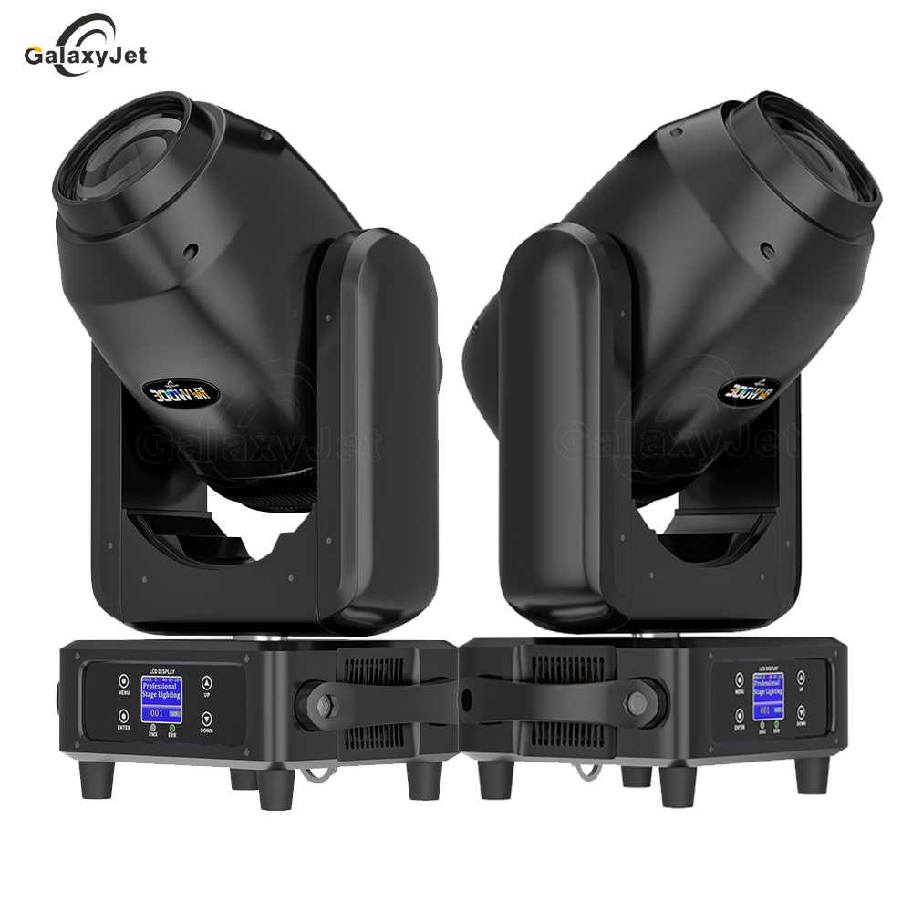 GalaxyJet  Beam&Spot&Wash 300W 3IN1 LED Zoom Moving Head Lighting for DJ Night Club Entertainment Venue
