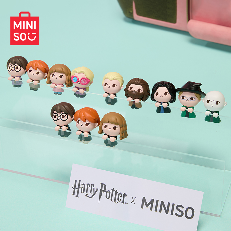 Новый мини-боб Miniso, серия «Гарри Поттер», слепая сумка, подвеска для компьютера, милый подарок