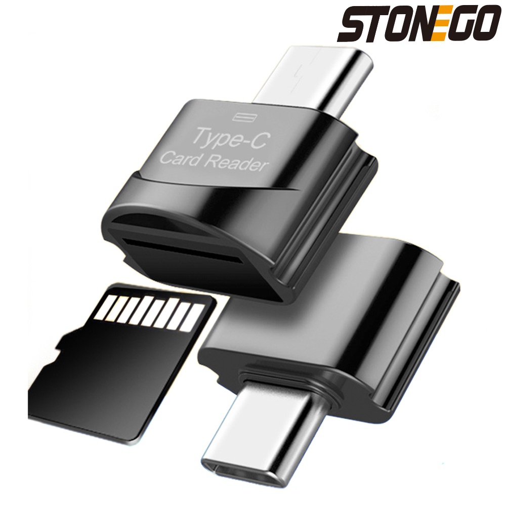 STONEGO USB 3.0 タイプ C から Micro-SD TF アダプタ OTG カードリーダーミニカードリーダースマートメモリカードリーダー電話ラップトップ用