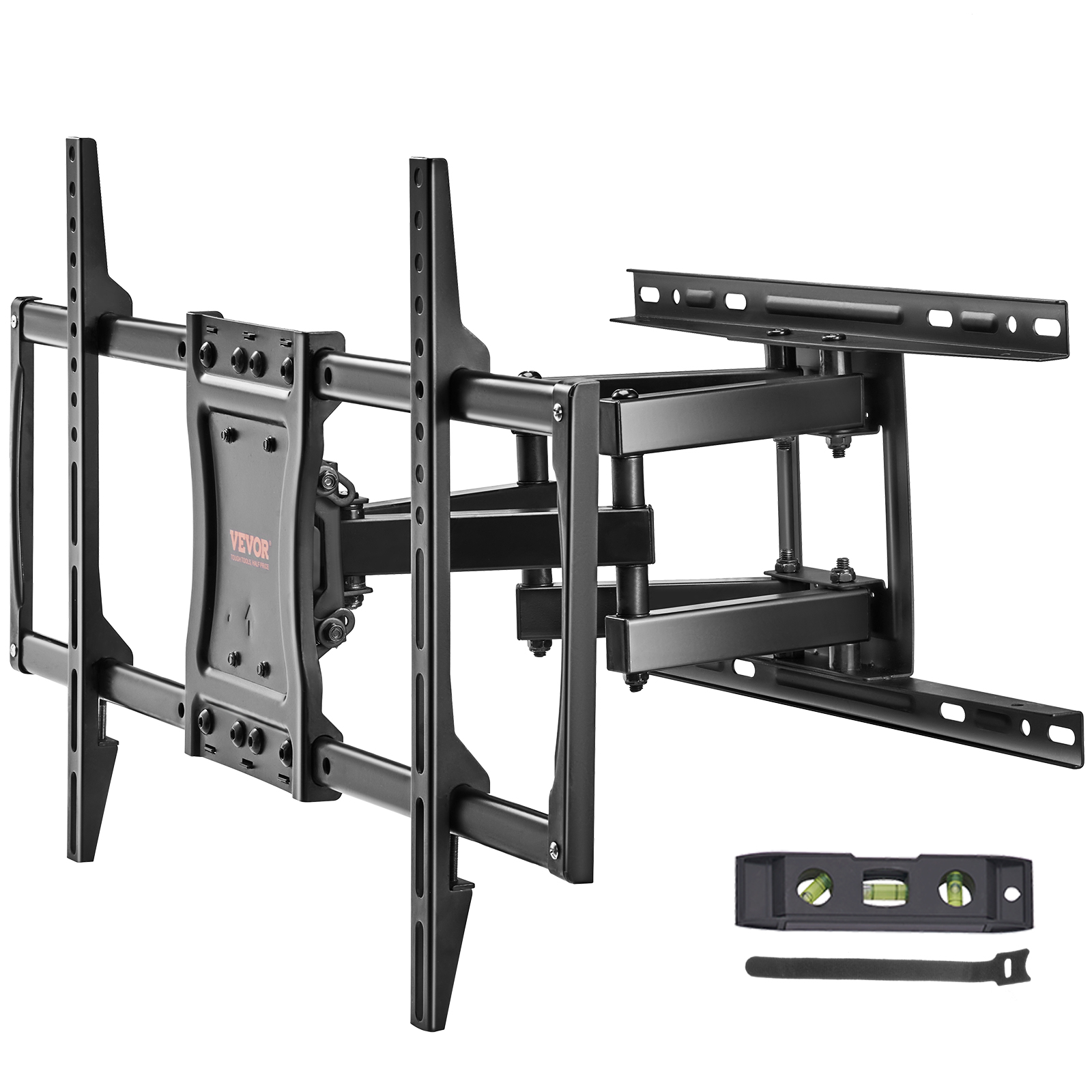 SucceBuy Supporto TV Full Motion Adatto per TV da 37-75 pollici Inclinazione girevole Regolazione orizzontale Staffa per montaggio a parete TV con bracci articolati