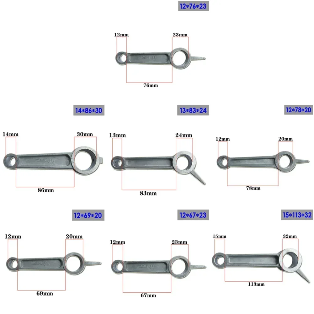 1 PC Air Compressor เชื่อมต่อ Rod TONE อลูมิเนียม BORE Air Compressor เชื่อมต่อ Rod สําหรับ Air Compressor อะไหล่