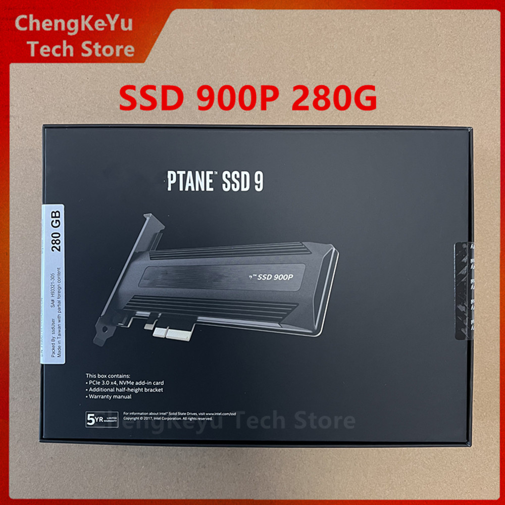Nuevo y original para Intel optane SSD 900P 280G AIC HHHL PCIE3.0X4 NVME tarjeta adicional 5.11PBW 10DWPD unidad de estado sólido SSDPED1D280GAX1