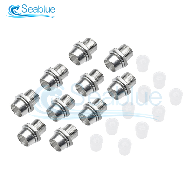 10 Stücke 3mm 5mm LED Metall Lampenfassung Adapter Fassungen LED Halter Halterung Panel Display Basis Gummi