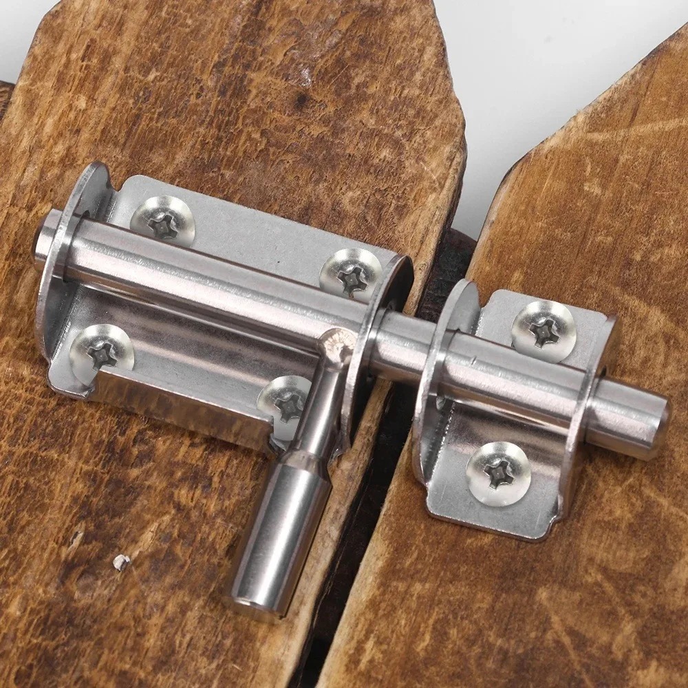 1 PCS Door Latch Solid Sliding Bolts Latch Hasp Home Hardware Gate Safety Toilet Door Lock