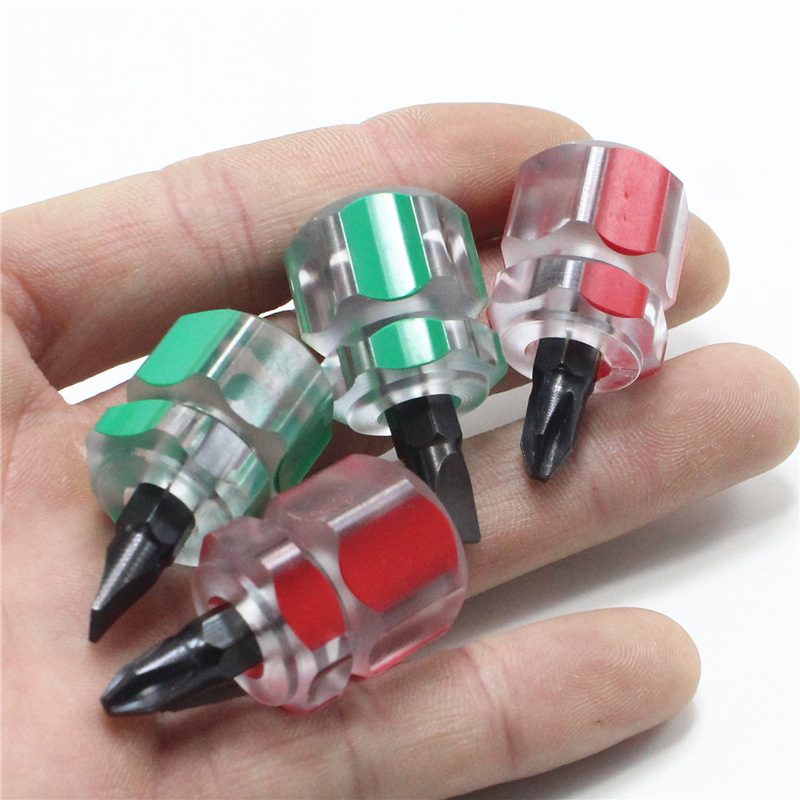 Vặn Vít Bộ Mini Di Động Nhỏ Củ Cải Đầu Tua Vít Chính Xác Dụng Cụ Sửa Xe Trong Suốt Tay Cầm Sửa Chữa Dụng Cụ Cầm Tay