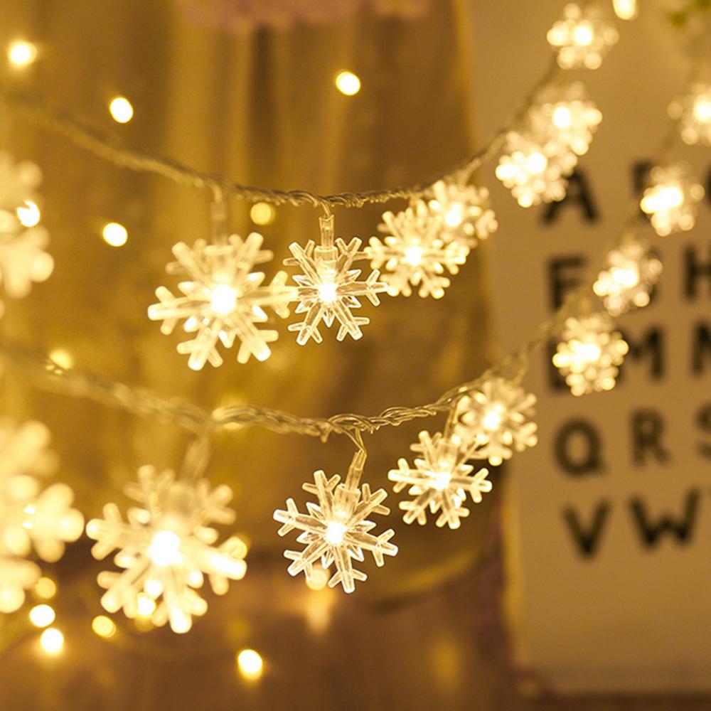 Floco de neve natal luz led feliz natal decoração para casa 2025 navidadornamentos de árvore de natal presentes de natal ano novo 2024