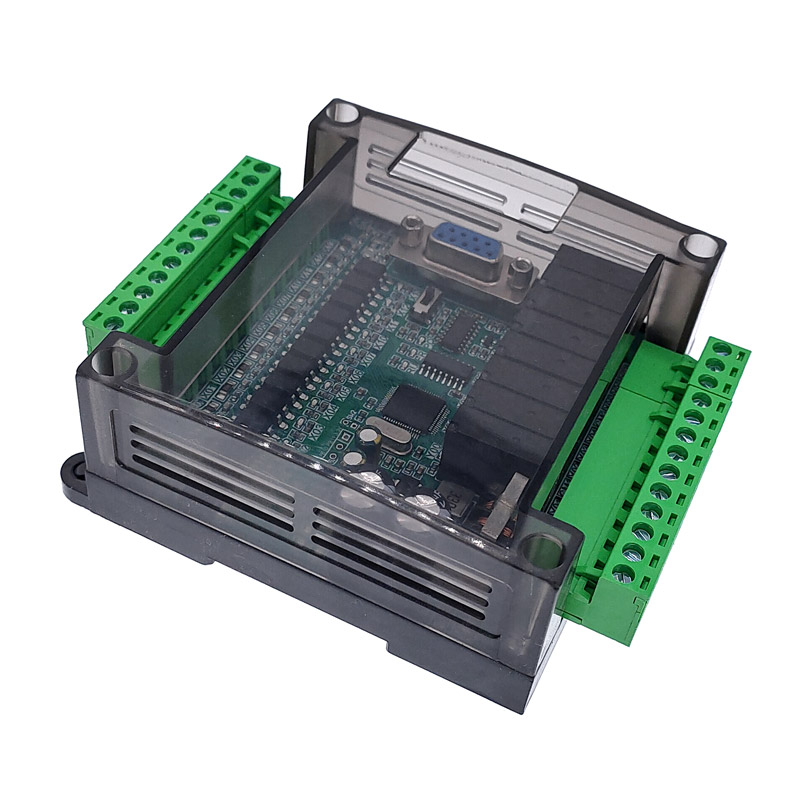 Modulo relè PLC programmabile 1N-20MR DC con base, scheda di controllo industriale, controller logico programmabile