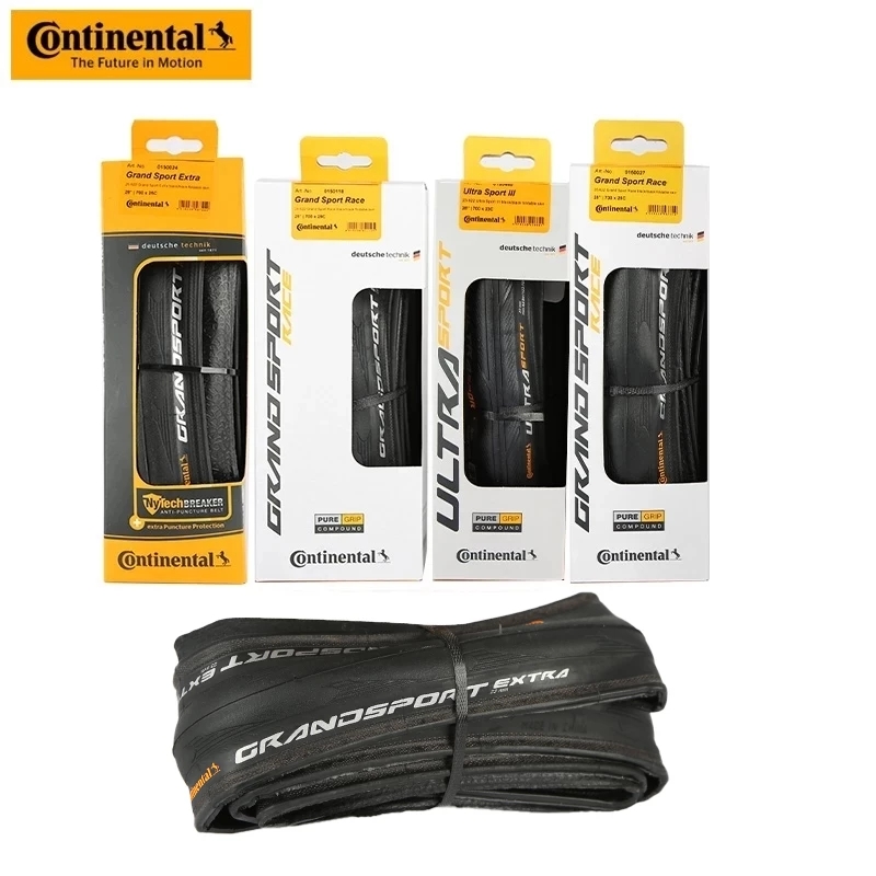 2 Buah Ban Continental 700x25C 700x23C 700x28C Continental ULTRA Sport III & GRAND Sport Race Ban Sepeda Lipat untuk Jalan Berkerikil