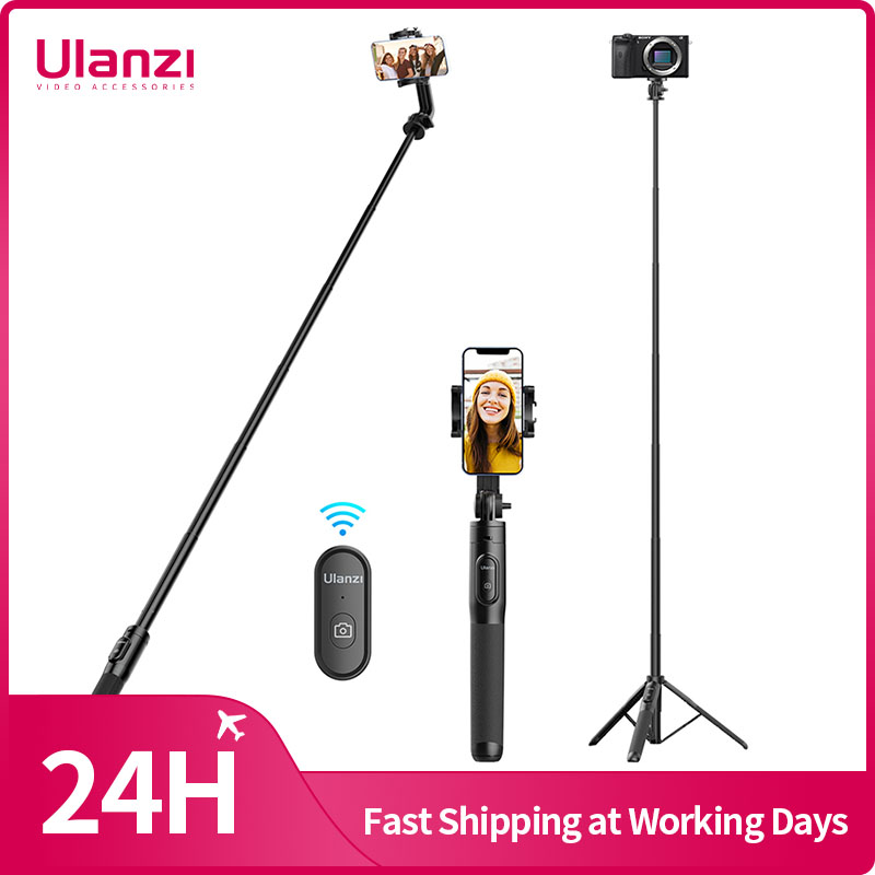 Ulanzi SK-03 1.5m Bluetooth sans fil Selfie bâton trépied monopode pour Smartphone GoPro Hero 12 11 10 9 8 insta360 X3 appareil photo reflex numérique