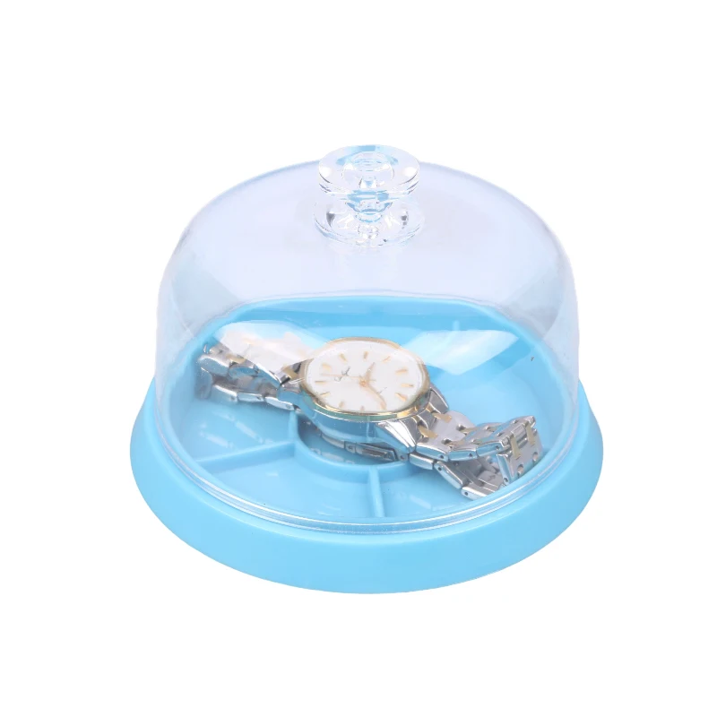 Pièces d'horlogers étanches à l'humidité, support, boîte de rangement, protecteur, mouvement de montre, couvercle anti-poussière