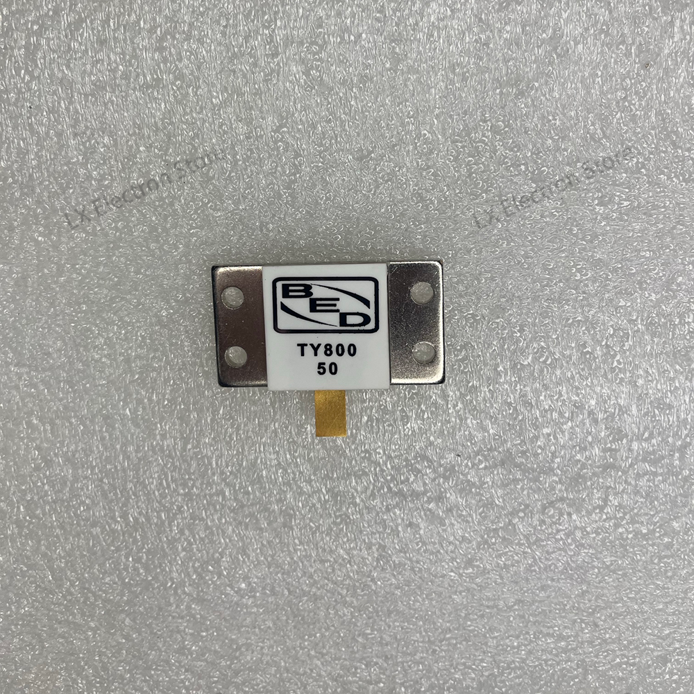 1 unidade de resistores originais novos de 800 Watts 50 Ohms TY800-50 com flange, terminal de carga de 800W com pin único