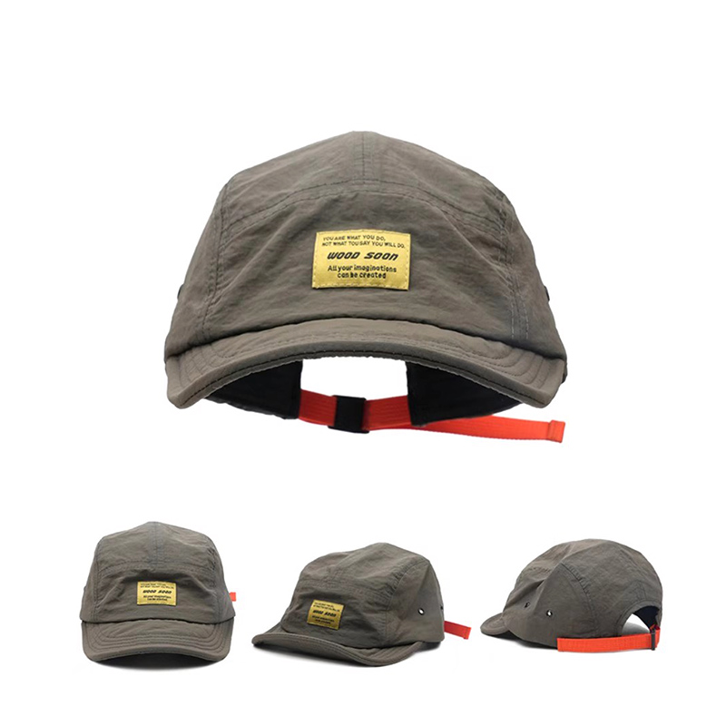 Moda 5 painel boné de beisebol snapback bonés de secagem rápida chapéu de aba plana para homens mulheres ajustável verão casual protetor solar chapéus
