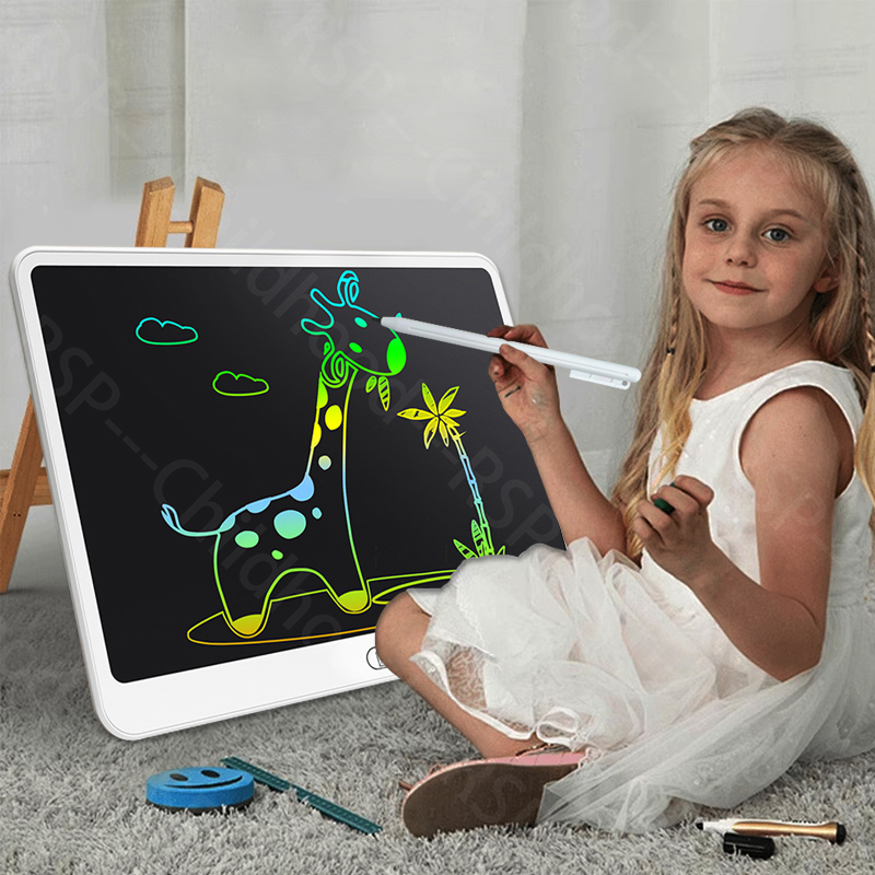 16/13/11인치 LCD 쓰기 보드 드로잉 태블릿 어린이 쓰기 그림 그리기 교육용 장난감 (3~8세 여아/남아용)