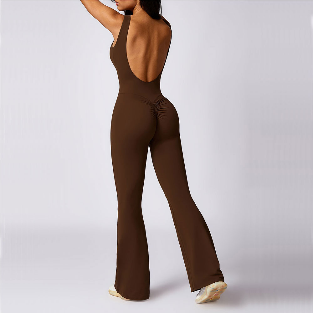 Gym Clothes Women Yoga Suit Training Sportswear Women Sports Jumpsuit Fitness Rompers Stretch Female Push Up Workout Bodysuits