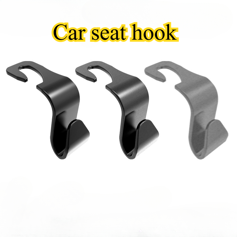 Ganchos interiores ocultos duraderos para respaldo de asiento pequeño y ganchos para reposacabezas para soluciones de almacenamiento de vehículos Suministros para automóviles