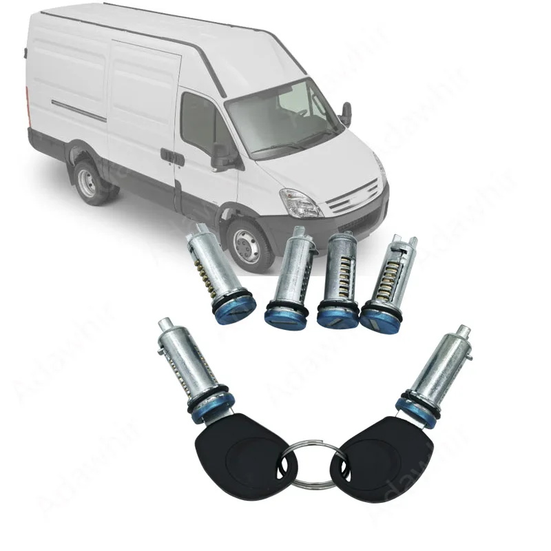 Cylinder zamka drzwi zestaw zamienny dla 1999-2012 IVECO DAILY