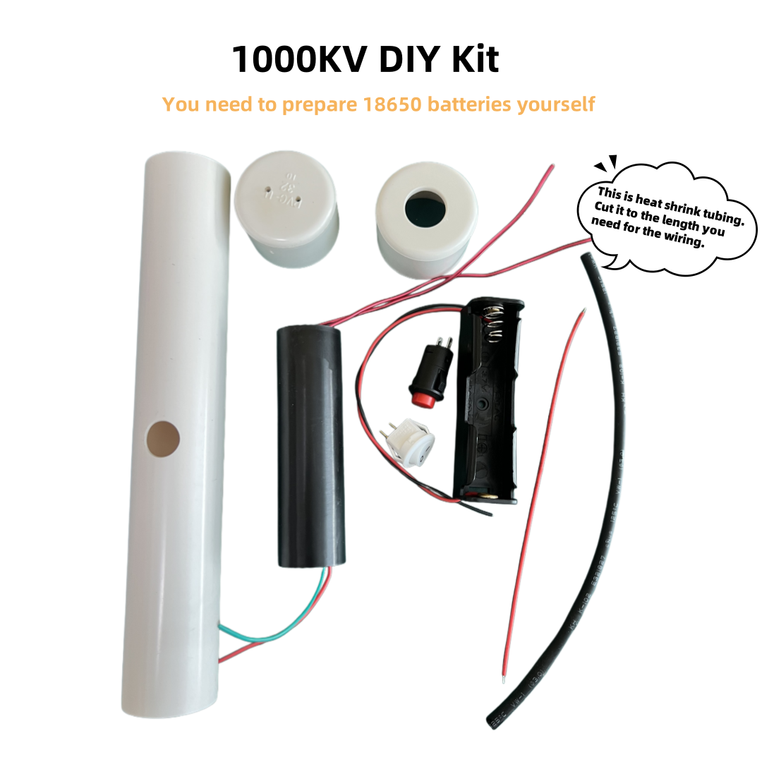 1000 kV DIY Kit: High-Voltage Pulse Generator; DC High-Voltage Frequency Converter, Booster, Inverter DIY Kit Module