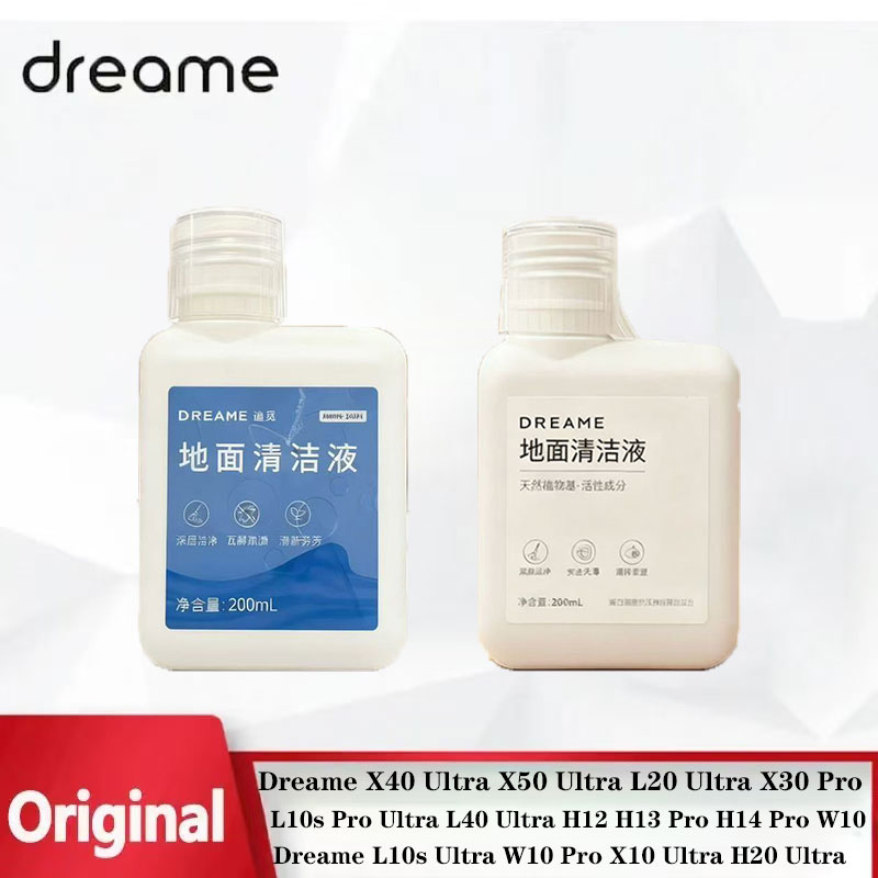 Liquid Fit For Dreame L40 Ultra AE \X40 Ultra / l10s ultra gen2 /X50 ultra/H12 Pro /W10 Cleaning Fluid Parts Accessories 200ml