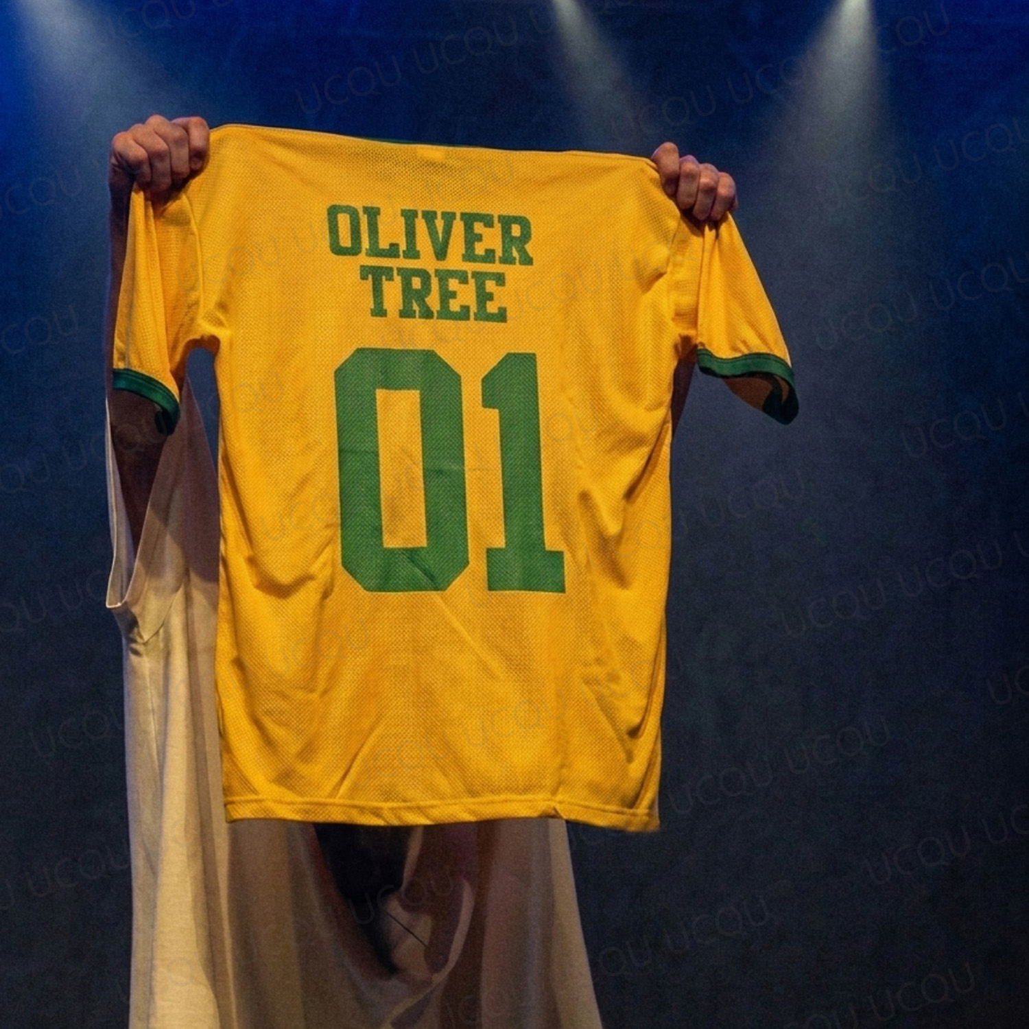 Koszulka piłkarska Oliver Tree 01 Commemorative Edition Żółto-Zielona Koszulka Koncertowa dla Fanów Męska Damska Limitowana Edycja Dorosły/Dziecięca