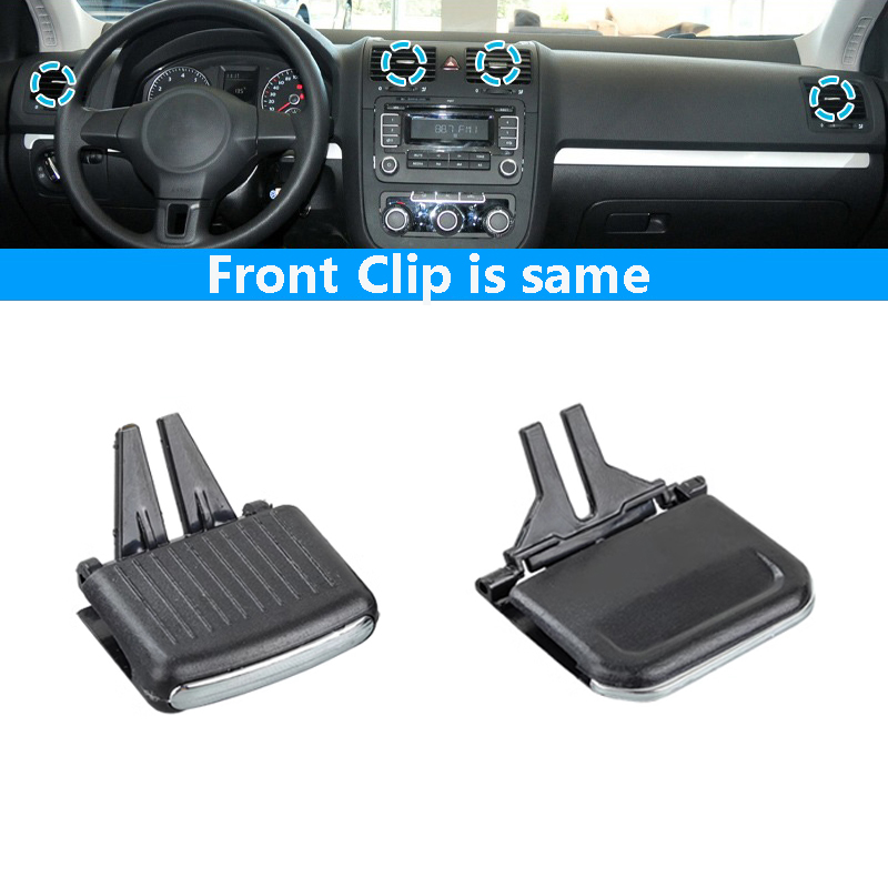 For VW Jetta A5 MK5 Golf 5 GTI R32 Rabbit Sagitar 2006-2011 2012-2018  Front Dash A/C Air Conditioning Vent Outlet Adjust Clip