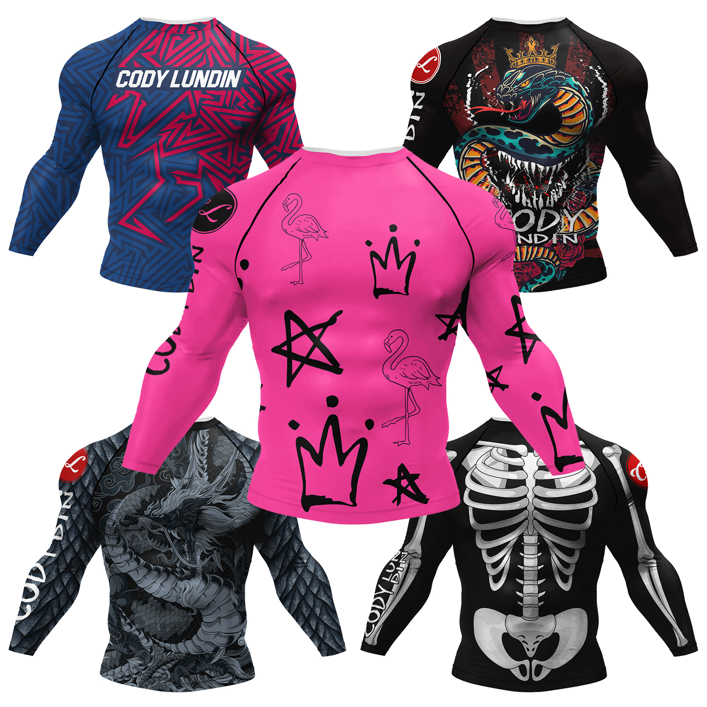 Cody Lundin-camisetas deportivas de diseñador para hombre, camisetas deportivas geniales Jiu jitsu gi Rashguard Upf 50+, camisetas para ciclismo y correr, camisetas de compresión para gimnasio con tatuaje