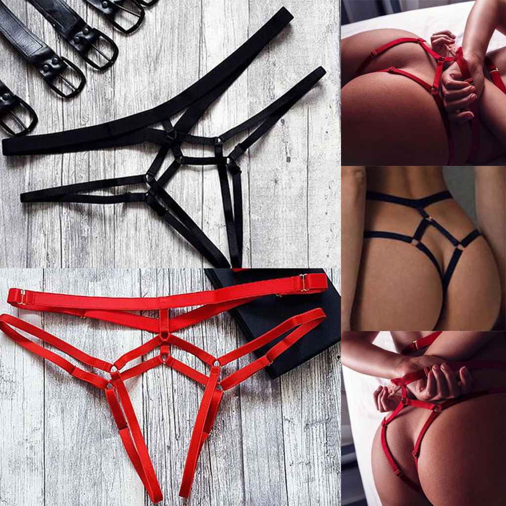 Bragas sexis con entrepierna abierta, lencería erótica para mujer, bragas de vendaje hueco, Tanga femenina sin entrepierna para sexo, ropa interior transparente Porno