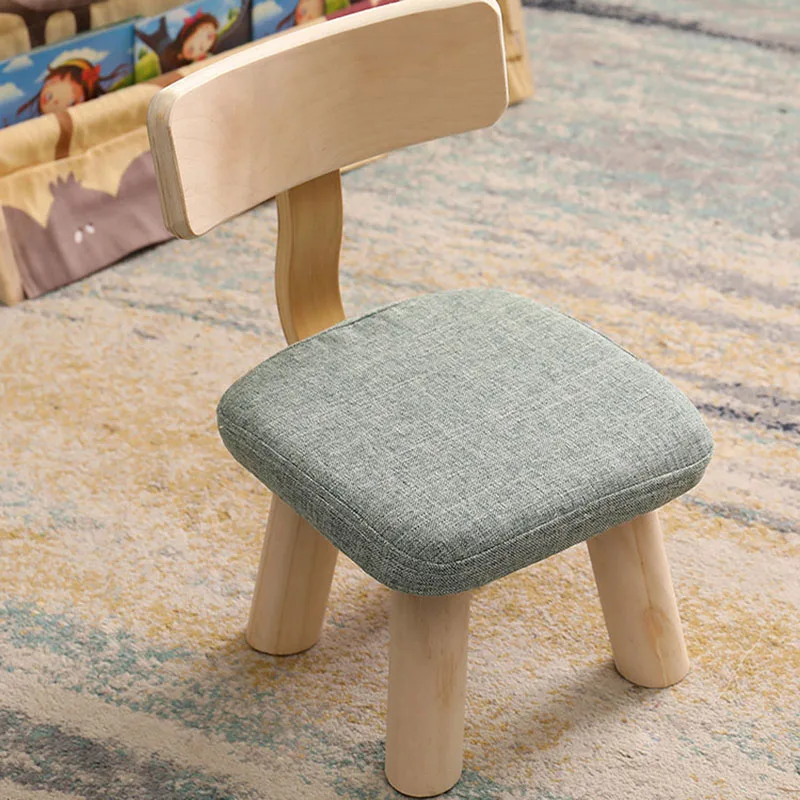 Baby Holz kinder Hocker Niedrigen Rückenlehne Haushalt Kind Stuhl Kleine Nordic Rückenlehne Taburete Infantil Kinder Möbel