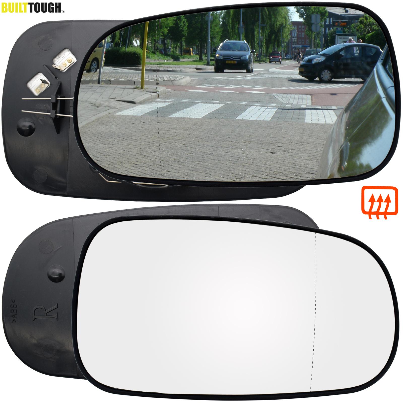 Voor Saab 93 95 9-3 9-5 2003 - 2012 Links Rechts Driver Passenger Side Wing Spiegel glas Verwarmde Groothoek Rear View Achteruitkijkspiegel Plaat