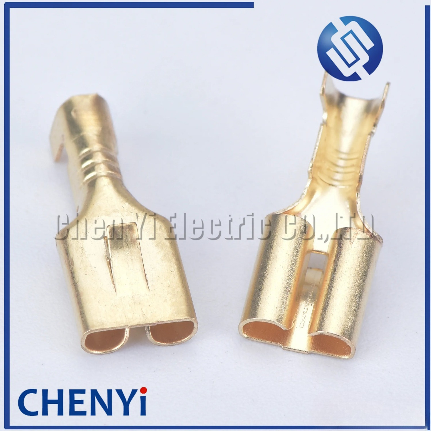 Обжимные клеммы H62 для автомобиля, 50/100 шт., 6,3 мм