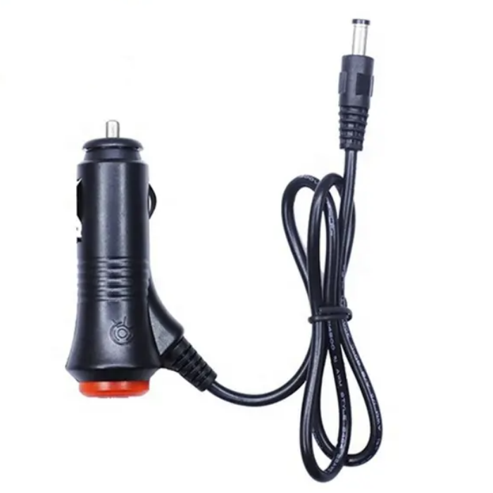 Adaptateur de prise d'alimentation pour allume-cigare automatique 12V/24V, alimentation à découpage, câble de prise de cigarette, prise allume-cigare de voiture avec câble