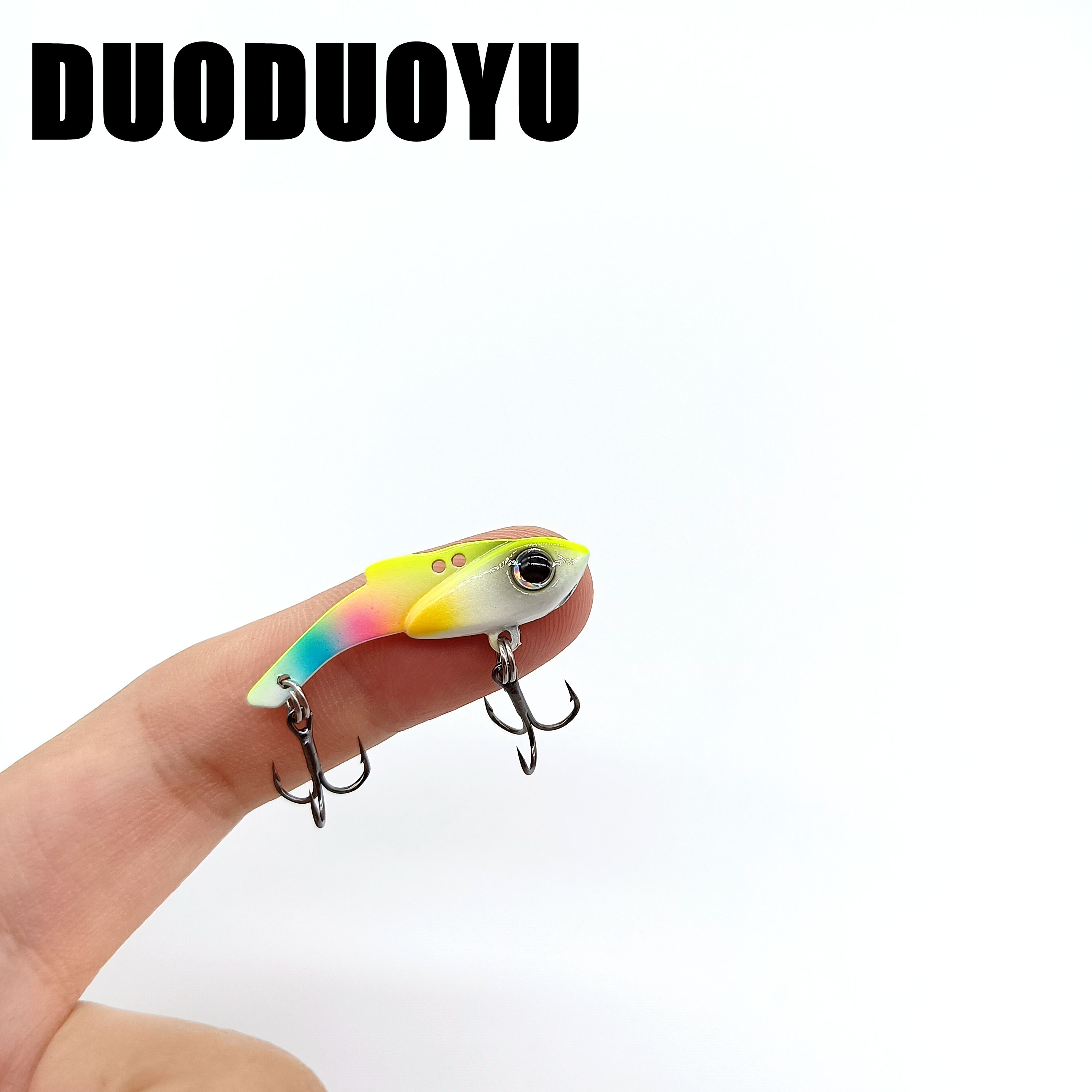 DUODUOYU 1PCS ใหม่ Mini Vib เหยื่อตกปลา 3.5g/5g/7g เหยื่อประดิษฐ์ตกปลา Wobblers VIB เหยื่อปลาเทราท์ล่ออุปกรณ์ตกปลา