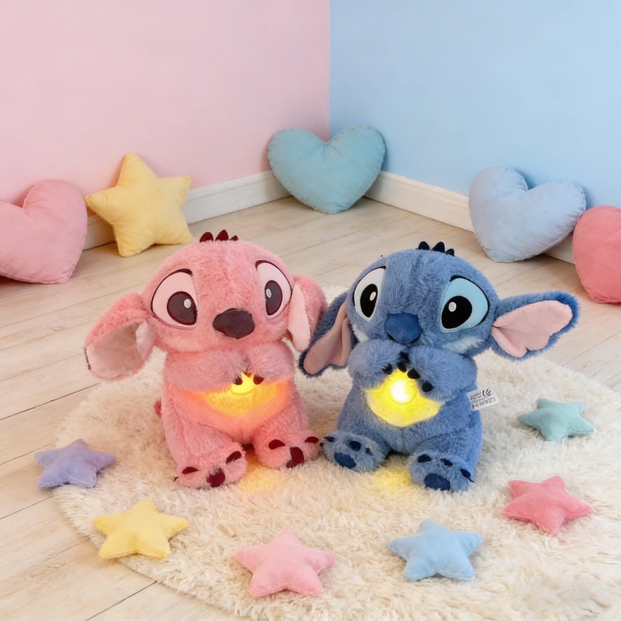 ตุ๊กตาผ้าพลัฌดนตรีกล่อมนอนเด็ก รุ่นใหม่ พร้อมไฟและเสียงหายใจ ของเล่นเสริมพัฒนาการ ของขวัญ