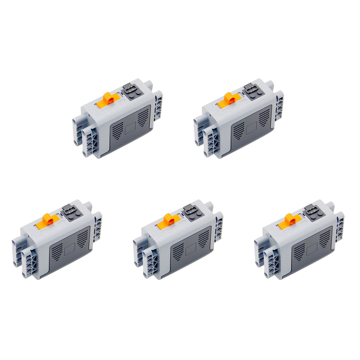 BAAU 5X Blocos de Construção Peças Técnicas 8881 AA Bateria Caixa Multi Funções de Energia Ferramenta PF Model Sets Blocos de Construção