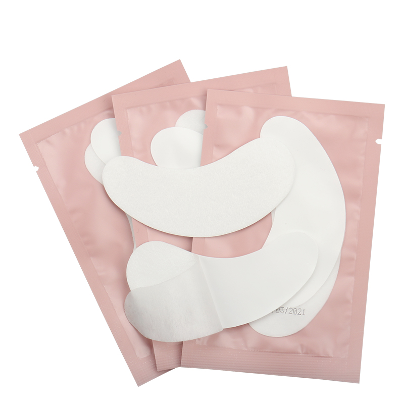 50 pares de cílios sob os olhos remendos almofada de isolamento remover hidrogel olho remendo adesivo junta extensão de cílios ferramentas de maquiagem