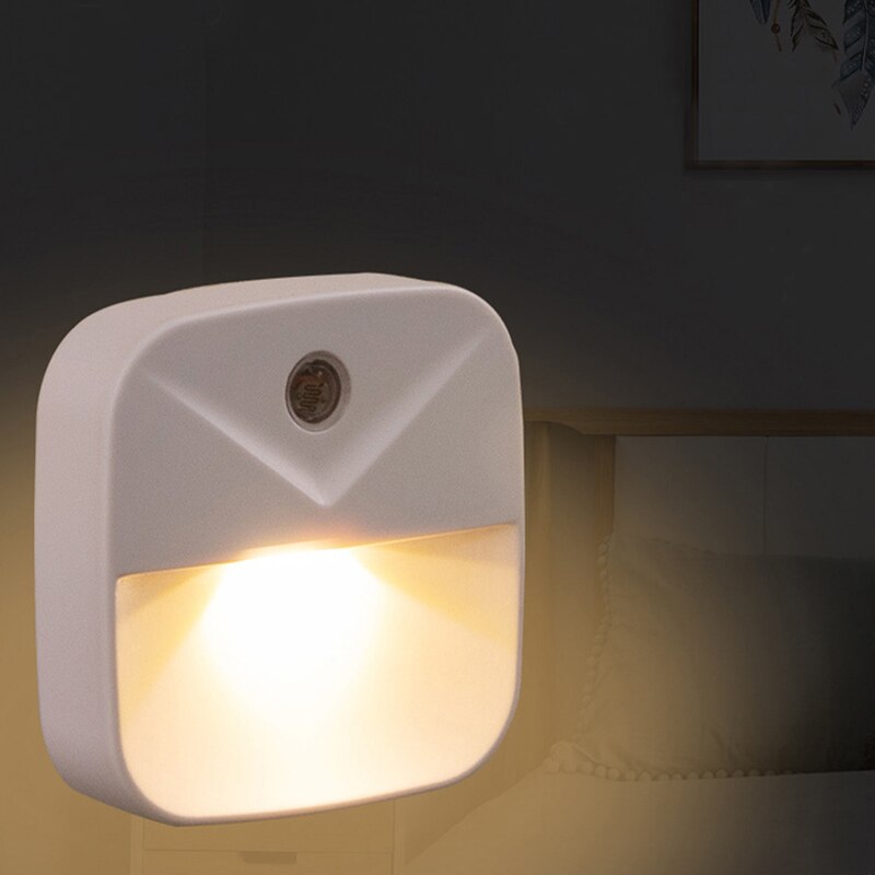 Kabelloser Lichtsteuerungssensor, LED-Nachtlicht, EU-Stecker, Nachtlichter für Babys, Kinder, Nachttisch, Schlafzimmer, Flurbeleuchtung