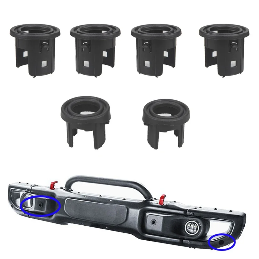 Staffa per sonda radar paraurti anteriore 6 pezzi per JEEP Wrangler JL 2018+ parti di automobili staffa per foro barra posteriore