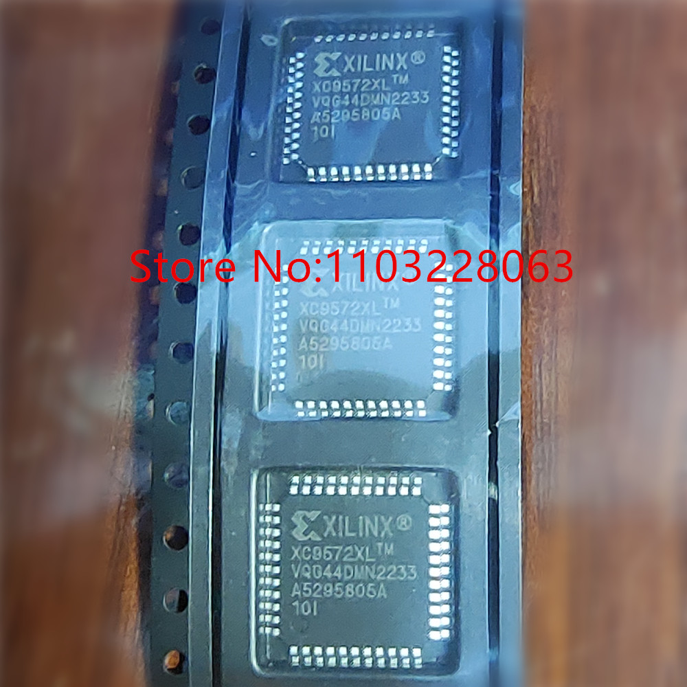 XC9572XL-10VQG44I XC9572XL-10VQG44C XC9572XL XC9572 QFP44 100% novo, frete grátis, 10pcs por lote