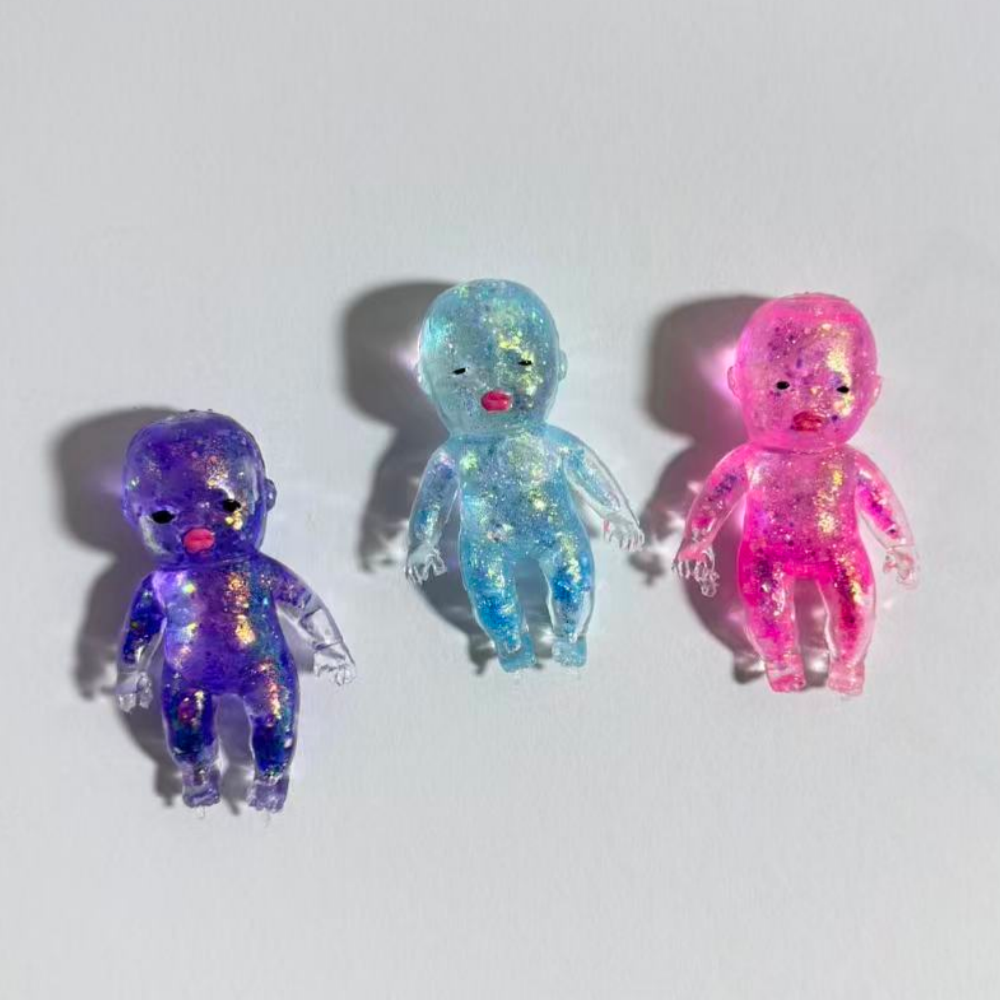 Stressabbau-Spielzeug, Squishy-Spielzeug in Babyform, Anti-Stress-Spielzeug, Fidget-Schreibtischspielzeug für Freunde, Weihnachtsgeschenk