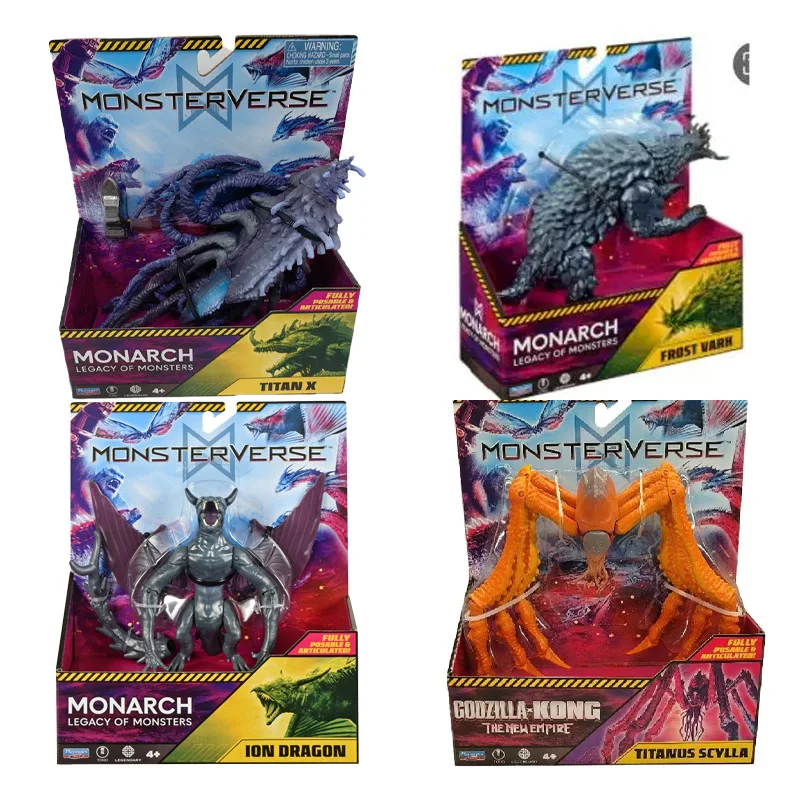Speelkameraadjes MonsterVerse Monarch Legacy of Monsters Ion Dragon Beweegbare Gearticuleerde Monster Actiefiguur Cadeaus Verzamel Ornament